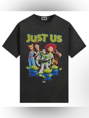 Kith Black Toy Story 'Just Us' Character Graphic Tee